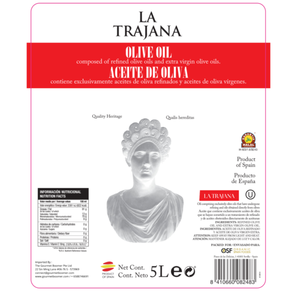 Pure Spanish Olive Oil 5L - Image 2